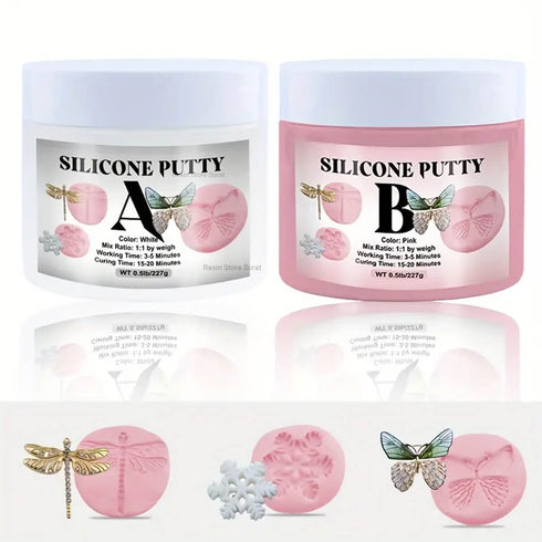 Silicone putty